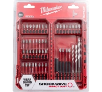 Набор бит MILWAUKEE SHOCKWAVE GEN III 48шт Арт. 4932492005