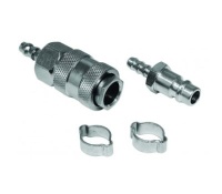 Переходник рапид (штуцер)-елочка6мм+кольцо6х11мм блистер ELITECH Арт. 0704.024800