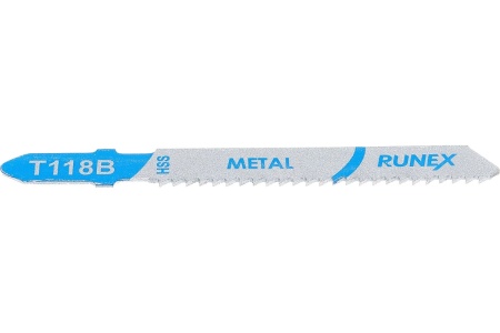 Пилки д/лоб по мет Runex T118B HSS 75х50мм 2шт/упак. Арт. 555002-2