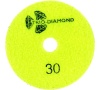 Круг шлифовальный АГШК (черепашка) Trio-Diamond 100мм 30 (сухая шлифовка) Арт. 360030