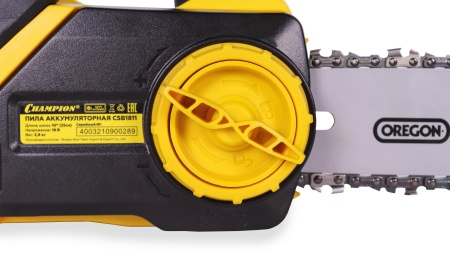 Пила акк. CHAMPION CSB1811 18V 10" 3/8" 1.3мм 40 зв. 1 акк 2Ah и З/У Арт. CSB1821