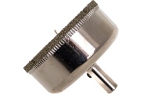 Коронка по стеклу и керамике 68х55 мм с центрирующим сверлом Vertextools Арт. 336-68-55