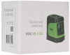 Нивелир лазерный RGK ML-11G 10м 0,2мм/м 2луча 1/4" Арт. 775090