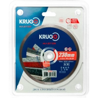 Диск алм KRUGO MASTER 230*22.2мм ультратонкий сплошной Арт. 81082300280
