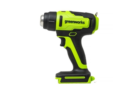 Фен акк GREENWORKS G24HG 24V 200 л/мин 550 С без АКБ и ЗУ Арт. 3400207