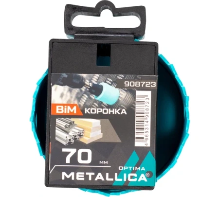 Коронка METALLICA Optima 70мм по мет/дер/пласт Арт. 908723