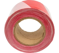 Лента сигнальная КУРС РОС(красно-белая) 75 мм х 250 м Арт. 11850