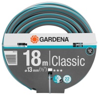 Шланг полив. Gardena Classic 1/2" 18м 22бар армир. ПВХ Арт. 18001-20.000.00