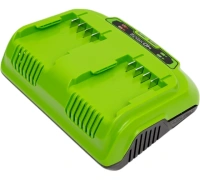 Зарядное устройство GREENWORKS G40UC8 40V 8А для 2-х аккумуляторов Арт. 2938807