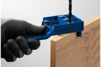 Кондуктор для шкантов ЗУБР 3 отверстия Арт. 30083