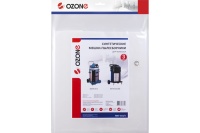 Мешки для пылесоса OZONE turbo MXT-319/3 3шт/упак. синтетические одноразовые для Makita, Nilfisk Арт. MXT-319/3