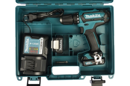 Дрель-шуруповерт акк Makita DF331DWAE 10,8V*2Ah Li-ion 30Нм плоский акк Арт. DF331DWAE