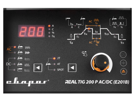 Аппарат аргонодуговой сварки СВАРОГ REAL TIG 200 P AC/DC Арт. E201B