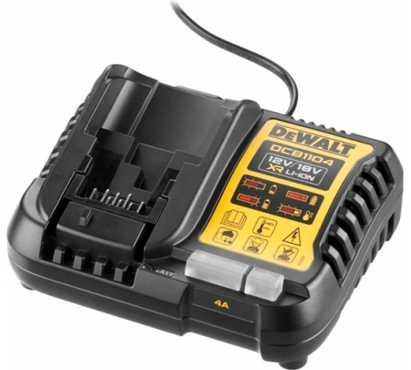 Набор аккумуляторов Dewalt 18V 5Ah DCB184 2шт + ЗУ DCB1104 Арт. DCB1104P2-QW