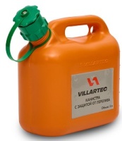 Канистра оранжевая VILLARTEC 5л Арт. 261000000004