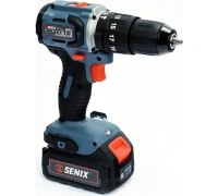 Дрель-шуруповерт акк удар. SENIX PDHX2-M2-EU KIT 20V*2.5Ah Li-Ion 60Нм БЕСЩЕТ Акк ЗУ Кейс Арт. PDHX2-M2-EU KIT