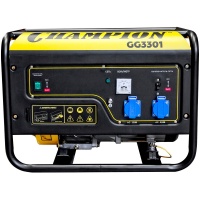 Генератор бенз Champion GG3301 2,8/3,1кВт; 220В, р.старт Арт. GG3301