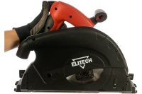 Пила дисковая погружная Elitech ПД 1675П, 1600 Вт, 210мм, 75мм глуб Арт. ПД 1675П (E2206.003.01)