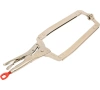 Зажим-струбцина TORQUE LOCK MILWAUKEE тип С с шарнирными плоскими губками 480мм (18") GEN II