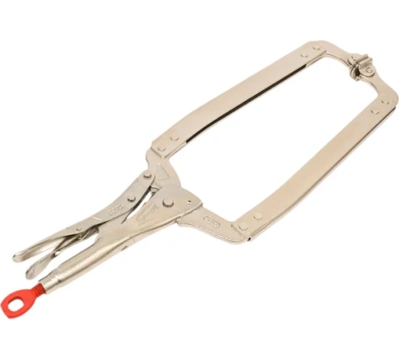 Зажим-струбцина TORQUE LOCK MILWAUKEE тип С с шарнирными плоскими губками 480мм (18") GEN II