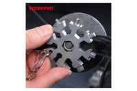 Мультиинструмент 18в 1 WORKPRO Снежинка Арт. WP221067