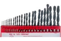 Набор сверел по металлу ТУЛАМАШ 1,0-13,0мм 25шт Арт. 92048