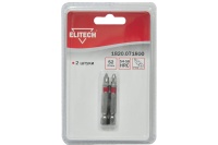 Бита PH1 50мм Elitech 2шт/упак Арт. 1820.071800