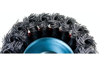 Щетка коническая для УШМ витая 75мм, М14 ELITECH Арт. 1820.074400