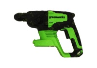 Перфоратор акк GREENWORKS GD24SDS2 SDS+ 24V Li-Ion 2Дж 3 реж. без акк и ЗУ Арт. 3803007