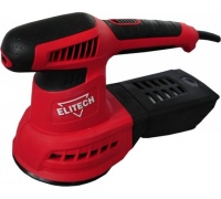 Шлифмашина эксц. Elitech МШЭ 0412Э 400Вт 125мм 12000-26000об/мин Арт. МШЭ 0412Э