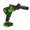 Дрель-шуруповерт ударная GREENWORKS GD24DD140, 24V, б/щет,0-550/0-2100об/мин,70/140Нм,Anti-kickback, 1x5Ач,ЗУ