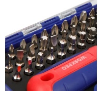 Отвертка трещоточная набор из 38 предм. WORKPRO Арт. WP200517