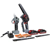 Набор акк инстр. PROFIPOWER секатор E0099 и пила E0216 20В*2.0Ач Li-ion 2акк З/У Арт. E0217