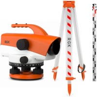 Нивелир оптический RGK C-32 + рейка AMO S4 + штатив S6-N 1,0мм/м Арт. 752411