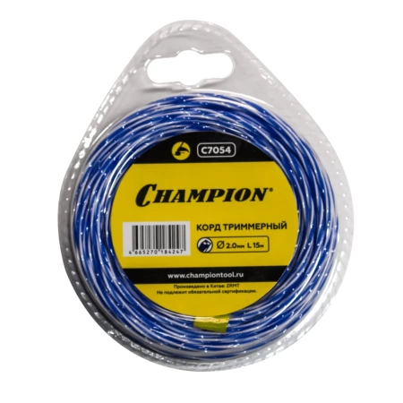 Корд трим. Champion Sky-cutter (витой квадрат) 2.0мм 15м Арт. C7054