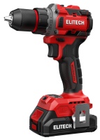 Дрель-шуруповерт акк Elitech ДА 20БЛ2 20V*2х4Ah Li-Ion 50Нм бесщет дв Арт. ДА 20БЛ2 (E2201.045.02)