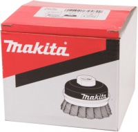 Корщетка-чашка 100мм, стальная витая проволока с бандажом, для УШМ, M14 Makita Арт. D-29290