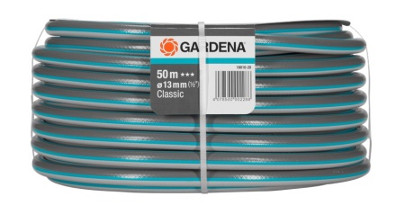 Шланг полив. Gardena Classic 1/2" 50м 22бар армир. ПВХ Арт. 18010-20.000.00