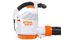 Воздуходув-пылесос электрический STIHL SHE 81 1.4кВт 650м3/ч 45л