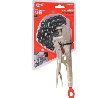 Зажим-ключ TORQUE LOCK MILWAUKEE  цепной 270мм (9")