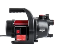 Насос поверхностный Elitech НП 600П 600Вт 45л/мин выс 33м гл 7м пласт Арт. НП 600П