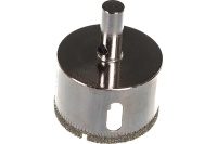 Коронка по стеклу и керамике 45х55 мм с центрирующим сверлом Vertextools Арт. 336-45-55