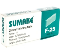 Гвоздь F-25 для F18/30 и F18/50 5000шт 1х1,25х25мм Арт. 31380