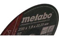 Диск отрезной по нерж Metabo 230x1.9мм SP-Novorapid 25шт./уп. Арт. 617168000