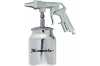 Пистолет пескоструйный Matrix с ниж. бачк, пневм. Арт. 57326