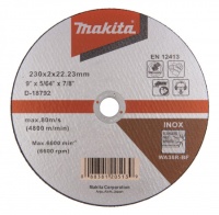 Диск отрезной по нерж Makita 230х2х22.2мм Арт. D-18792