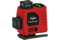 Нивелир лазерный Elitech ЛН 360/4-ЗЕЛ (E0306.018.00) 25м 0.3мм/м 360град 4 зеленых луча 1/4 Арт. ЛН 360/4-ЗЕЛ (E0306.018.0