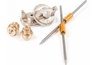 Краскопульт пневмат. Matrix с нижн. бач. V=1,0 л, сопла 1.2, 1.5 и 1.8 мм Арт. 57316