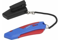 Нож безопасный WORKPRO трапец. лезвия в чехле Арт. WP213010