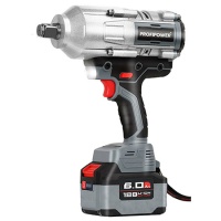 Гайковерт аккумуляторный PROFIPOWER T-2000N 3/4 18V* 2000Нм 6Ah Li-lon акб З/У кейс Арт. E0187